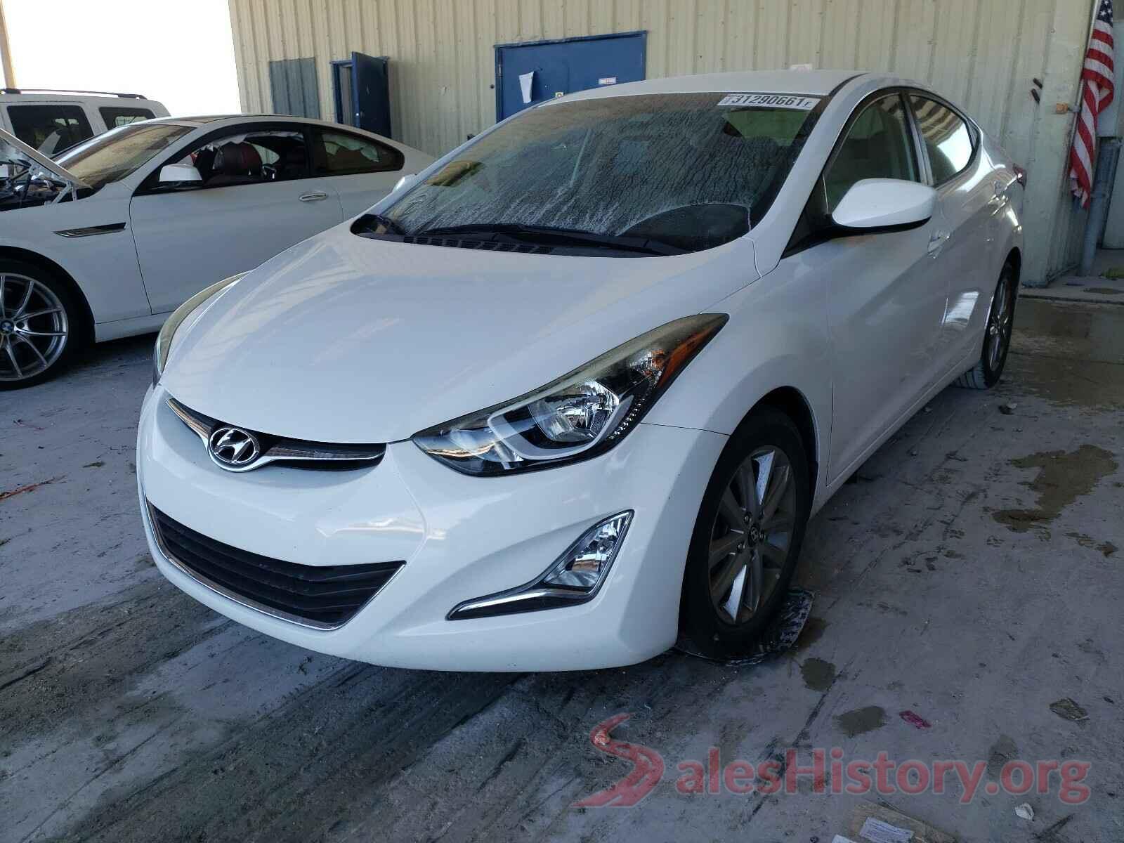 5NPDH4AE3GH655813 2016 HYUNDAI ELANTRA