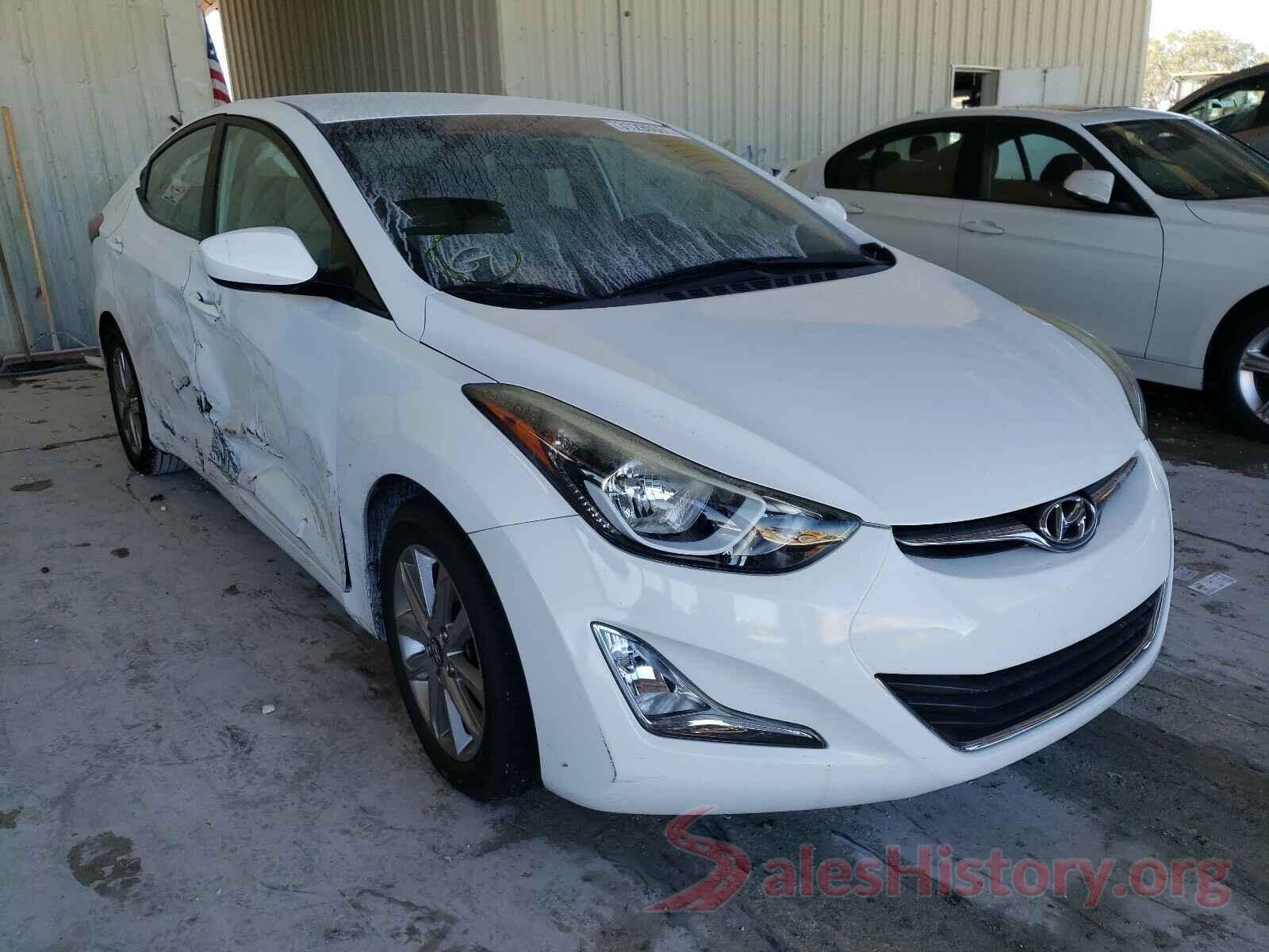 5NPDH4AE3GH655813 2016 HYUNDAI ELANTRA