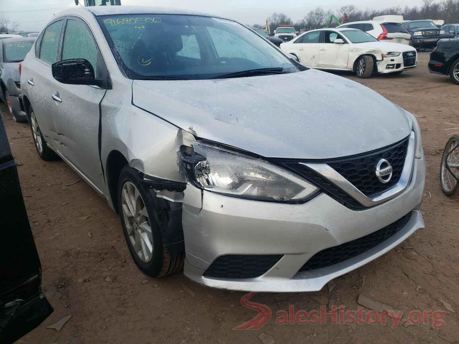 3N1AB7AP0KY325004 2019 NISSAN SENTRA