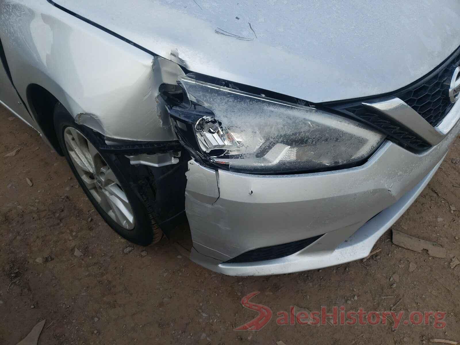 3N1AB7AP0KY325004 2019 NISSAN SENTRA