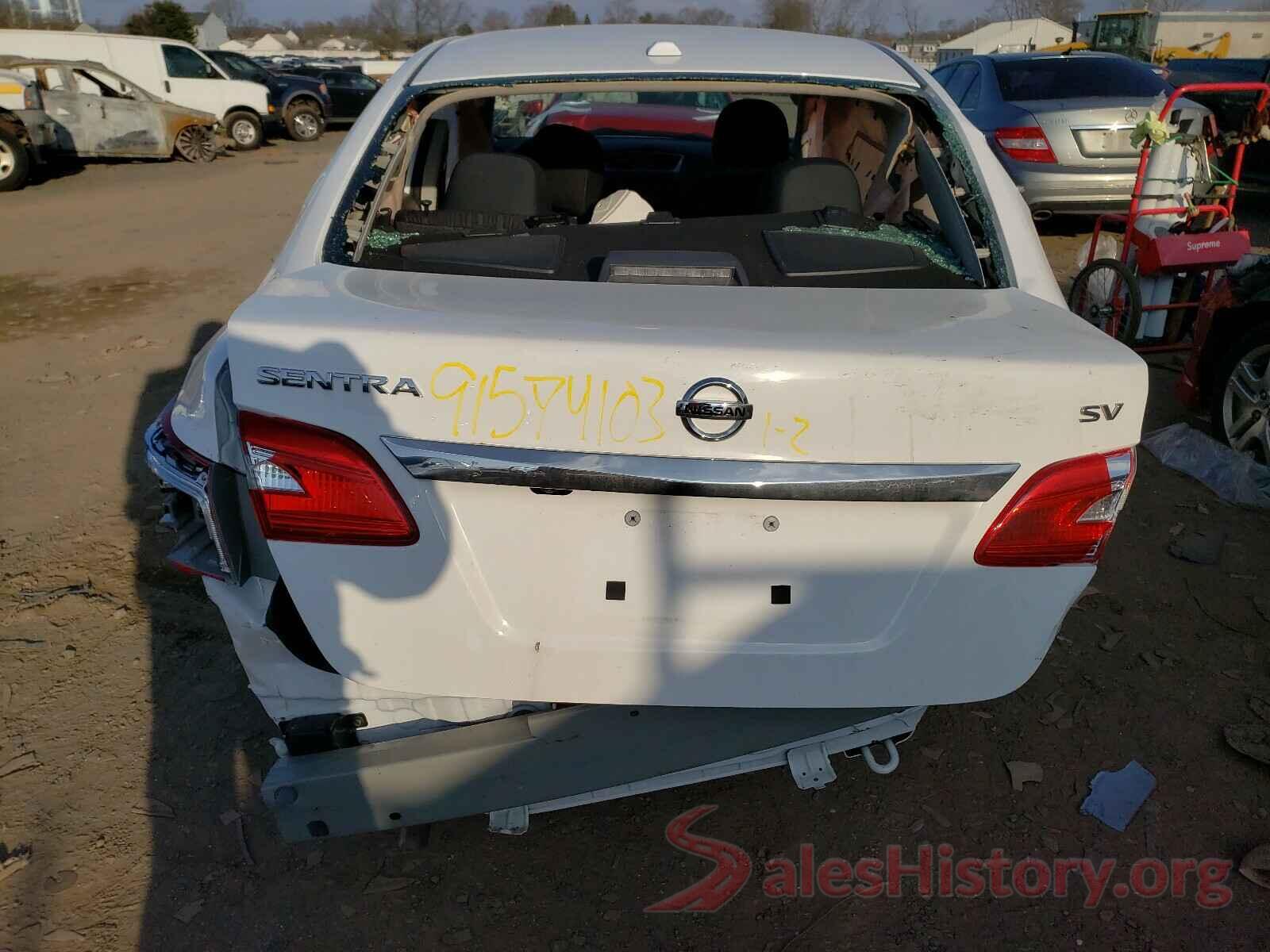 3N1AB7AP5KY312667 2019 NISSAN SENTRA