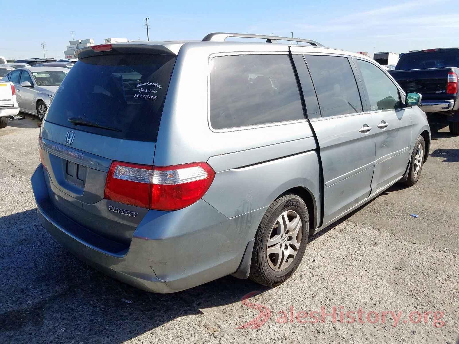 KNAGT4L35G5074804 2005 HONDA ODYSSEY