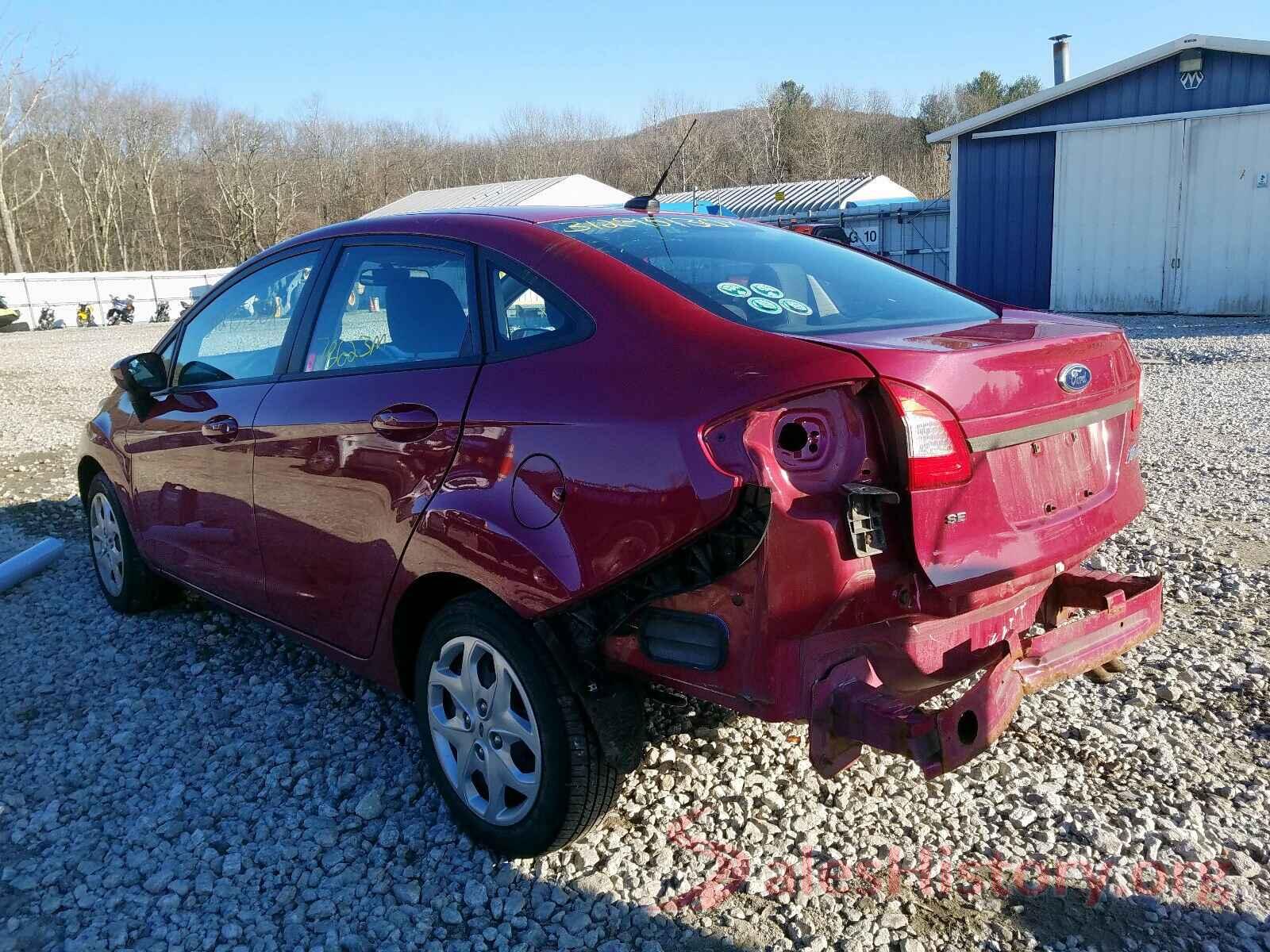 3KPFL4A79HE013949 2011 FORD FIESTA