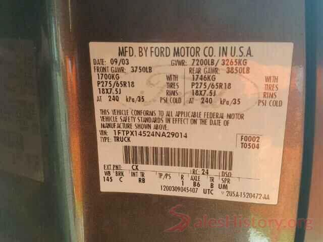 3C4NJDDB6MT524137 2004 FORD F150