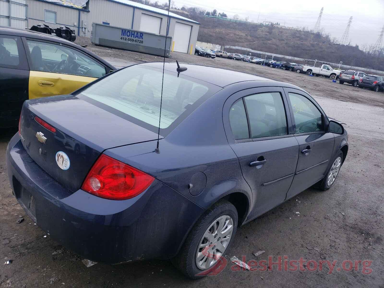 2T3C1RFV8MW133043 2010 CHEVROLET COBALT