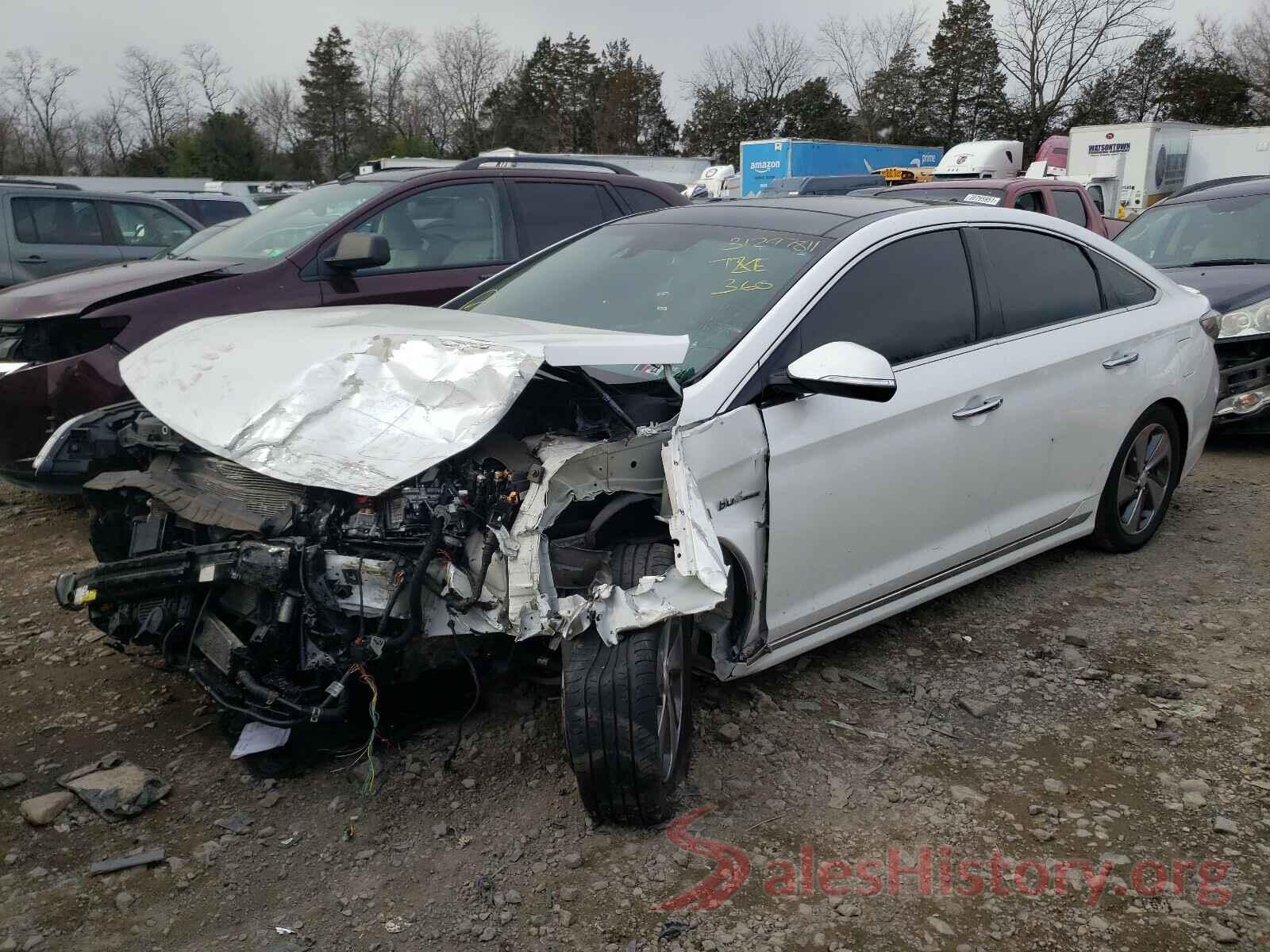 KMHE34L13GA009347 2016 HYUNDAI SONATA