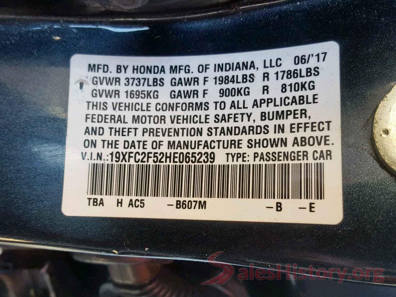 KM8J3CA44HU457764 2017 HONDA CIVIC LX