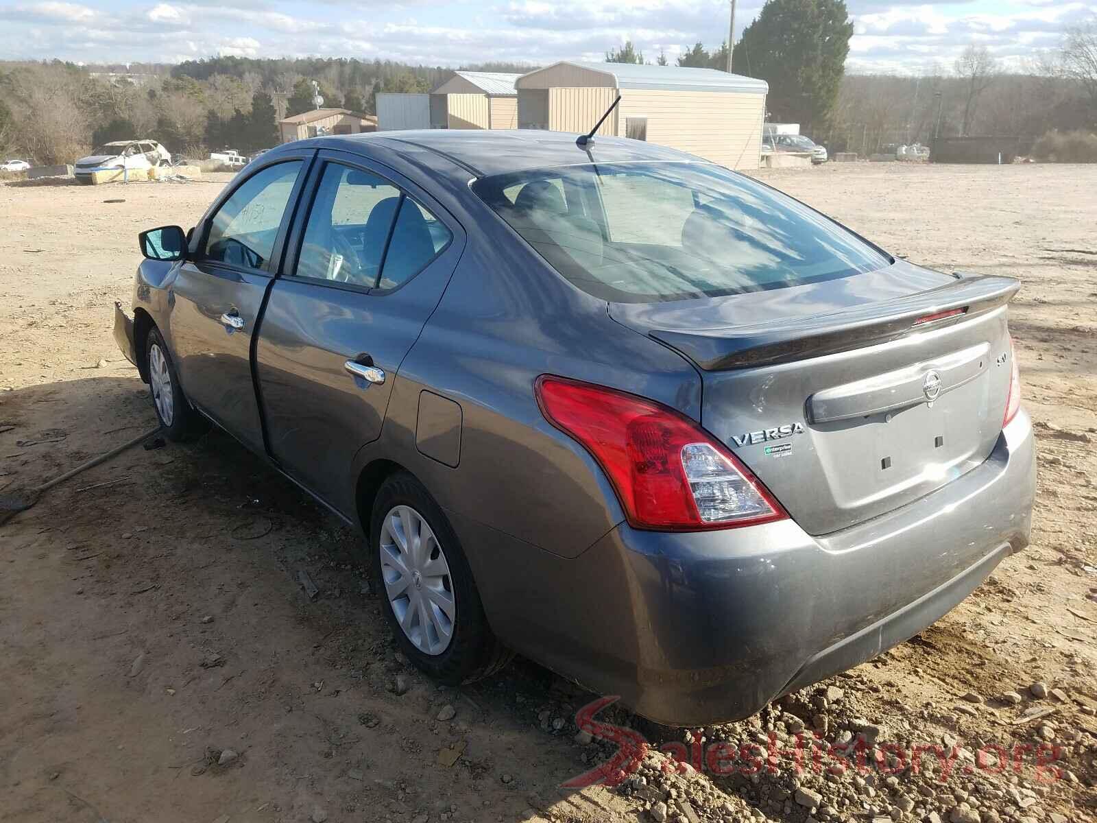 3N1CN7AP6KL851795 2019 NISSAN VERSA