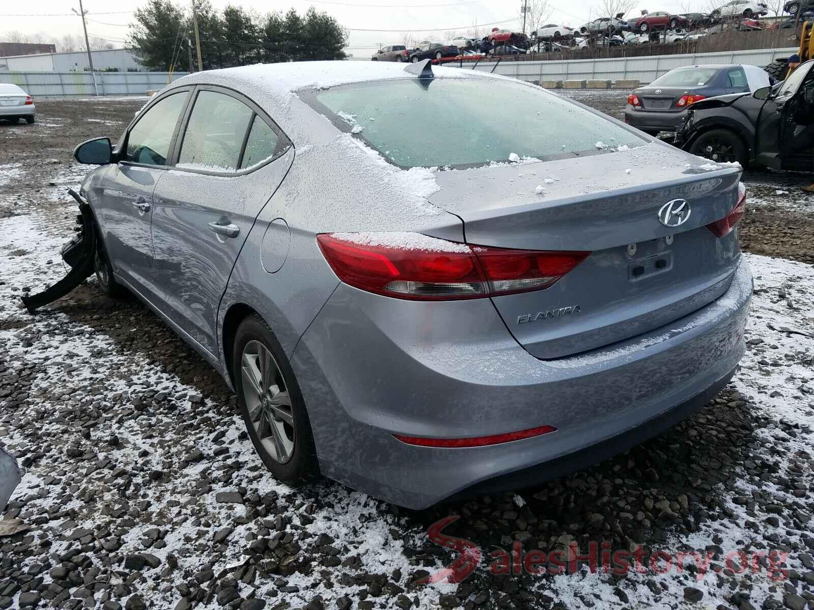 5NPD84LF5HH123342 2017 HYUNDAI ELANTRA