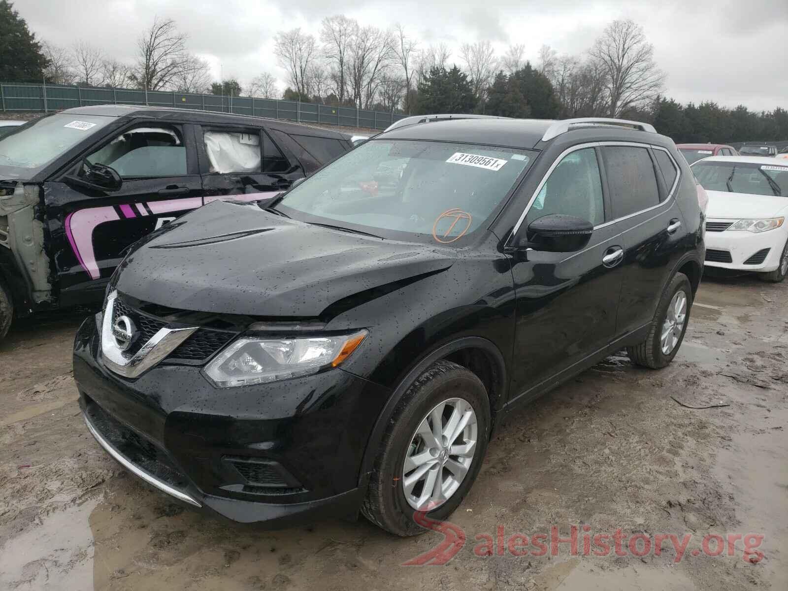 KNMAT2MT4GP654108 2016 NISSAN ROGUE