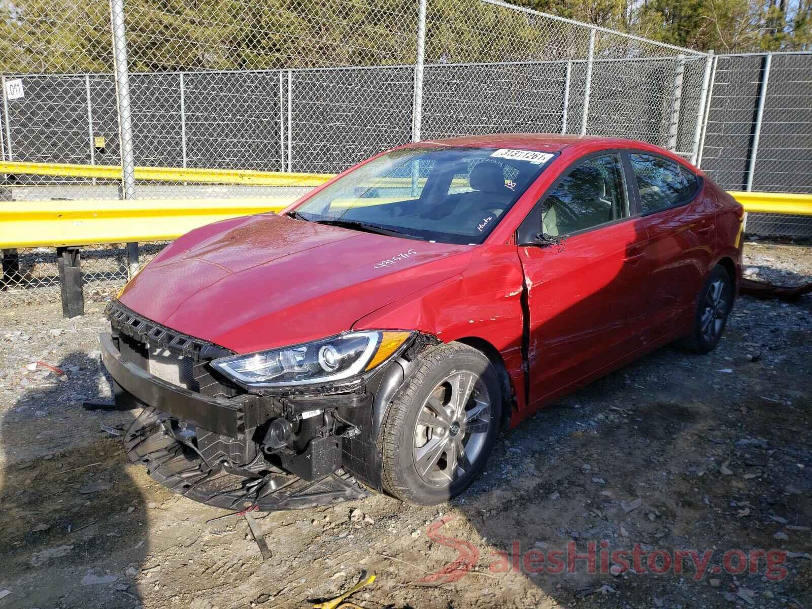 5NPD84LF7HH149120 2017 HYUNDAI ELANTRA