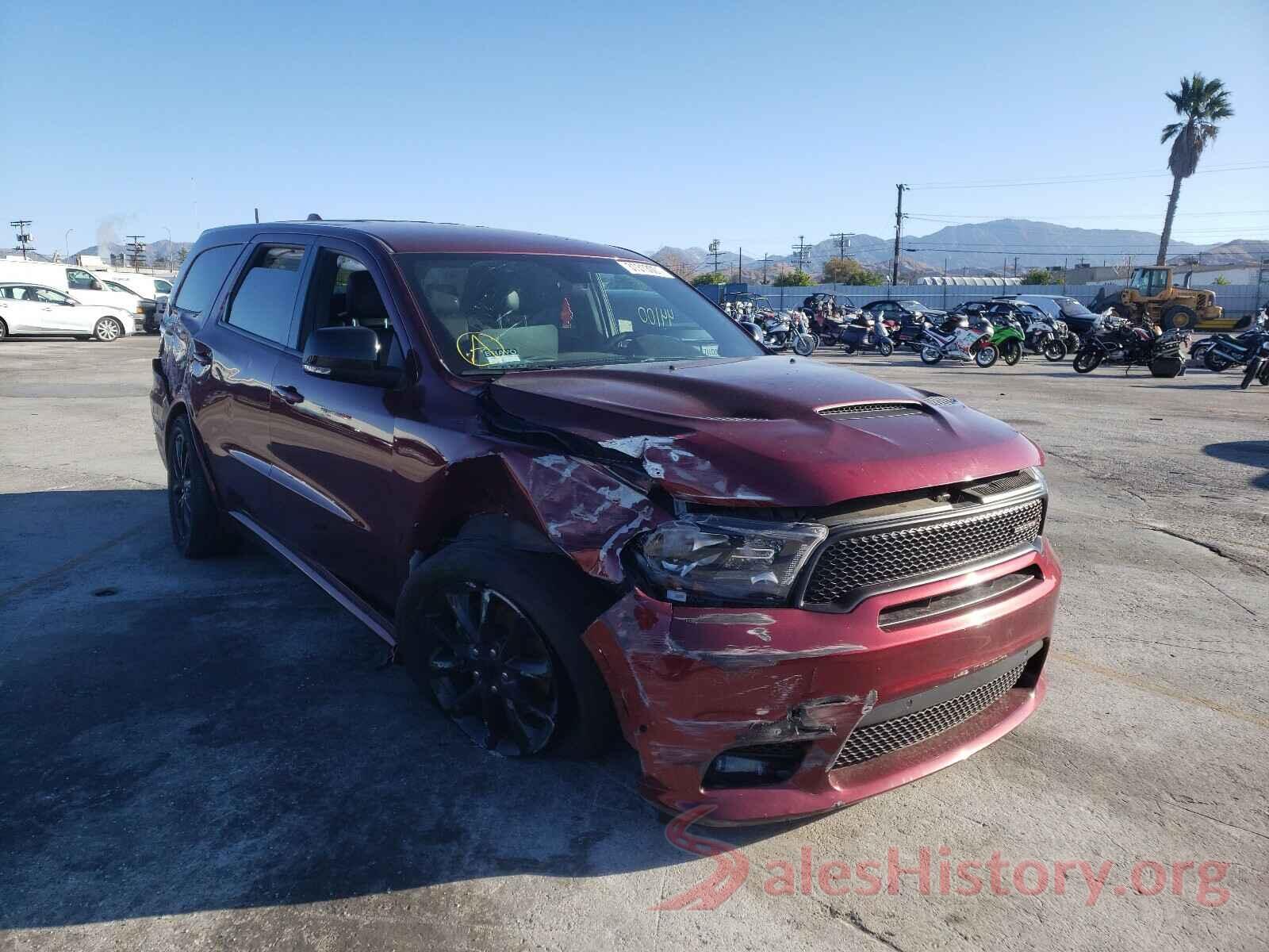 1C4SDHCT3JC219018 2018 DODGE DURANGO