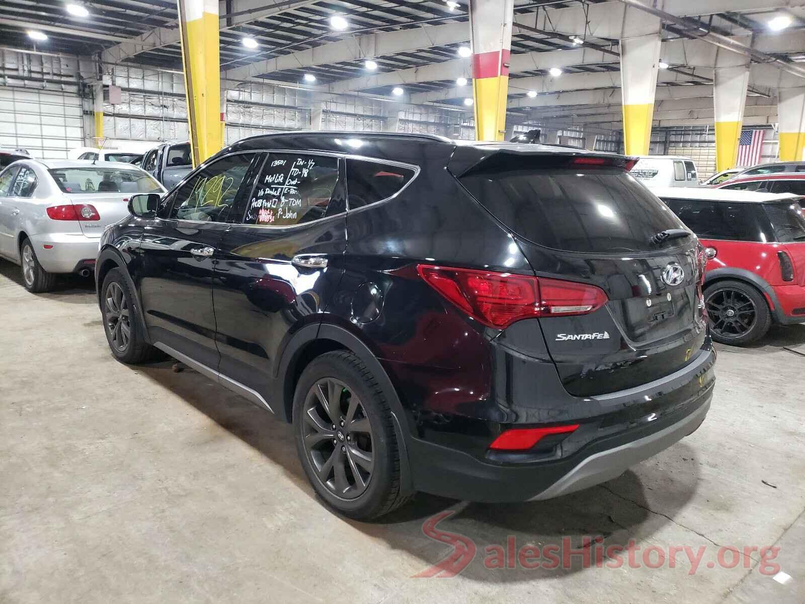 5XYZWDLA1JG543385 2018 HYUNDAI SANTA FE