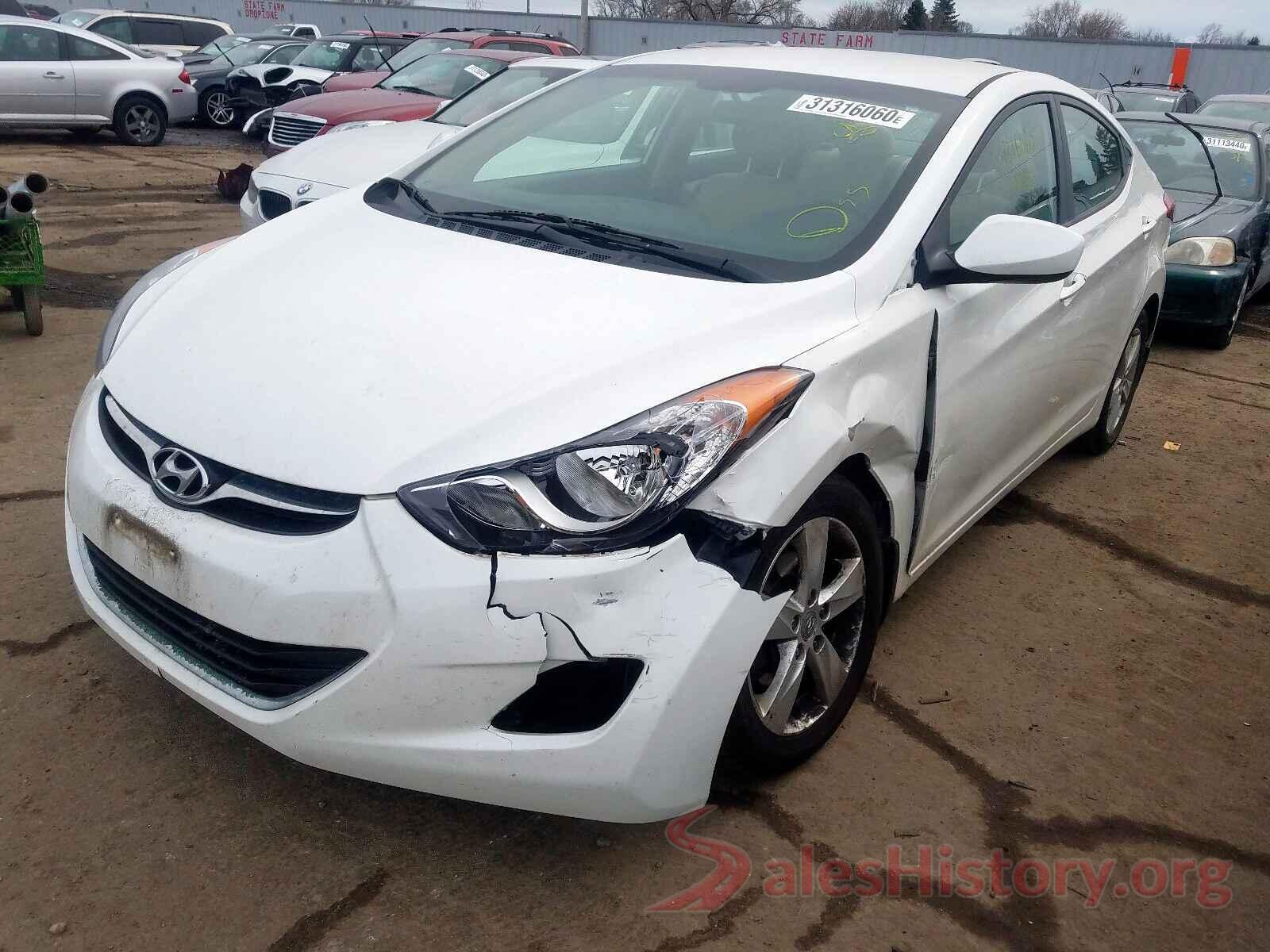 3TMCZ5AN5KM268679 2013 HYUNDAI ELANTRA