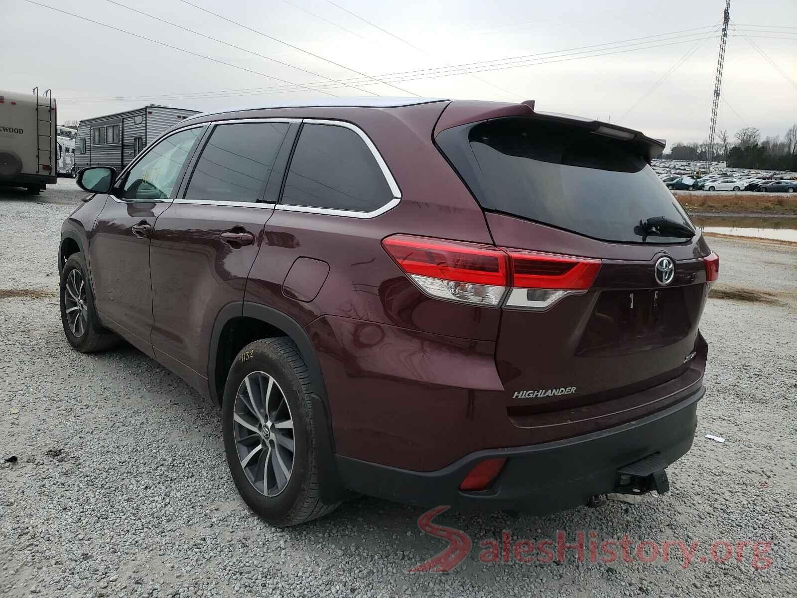 5TDJZRFH9HS412681 2017 TOYOTA HIGHLANDER