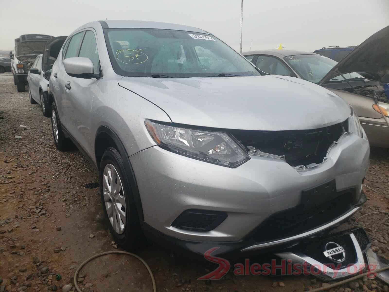 KNMAT2MV4GP681617 2016 NISSAN ROGUE