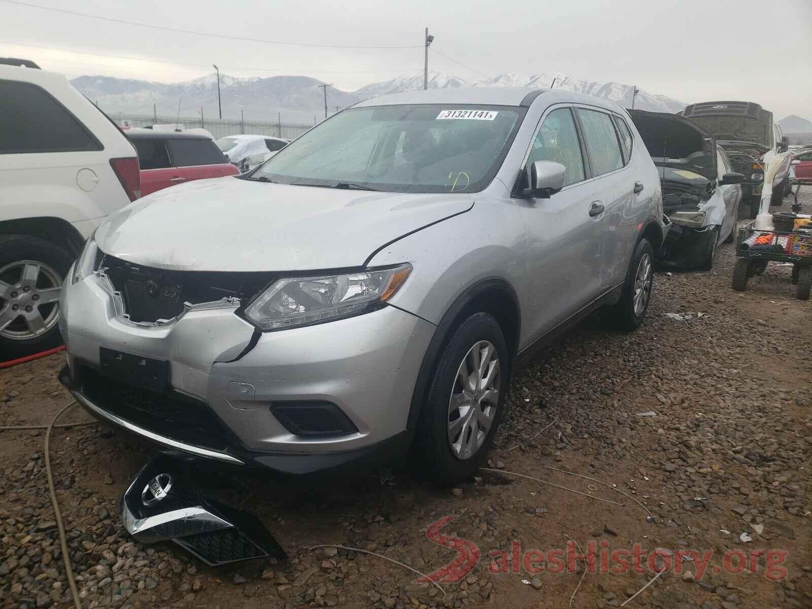 KNMAT2MV4GP681617 2016 NISSAN ROGUE