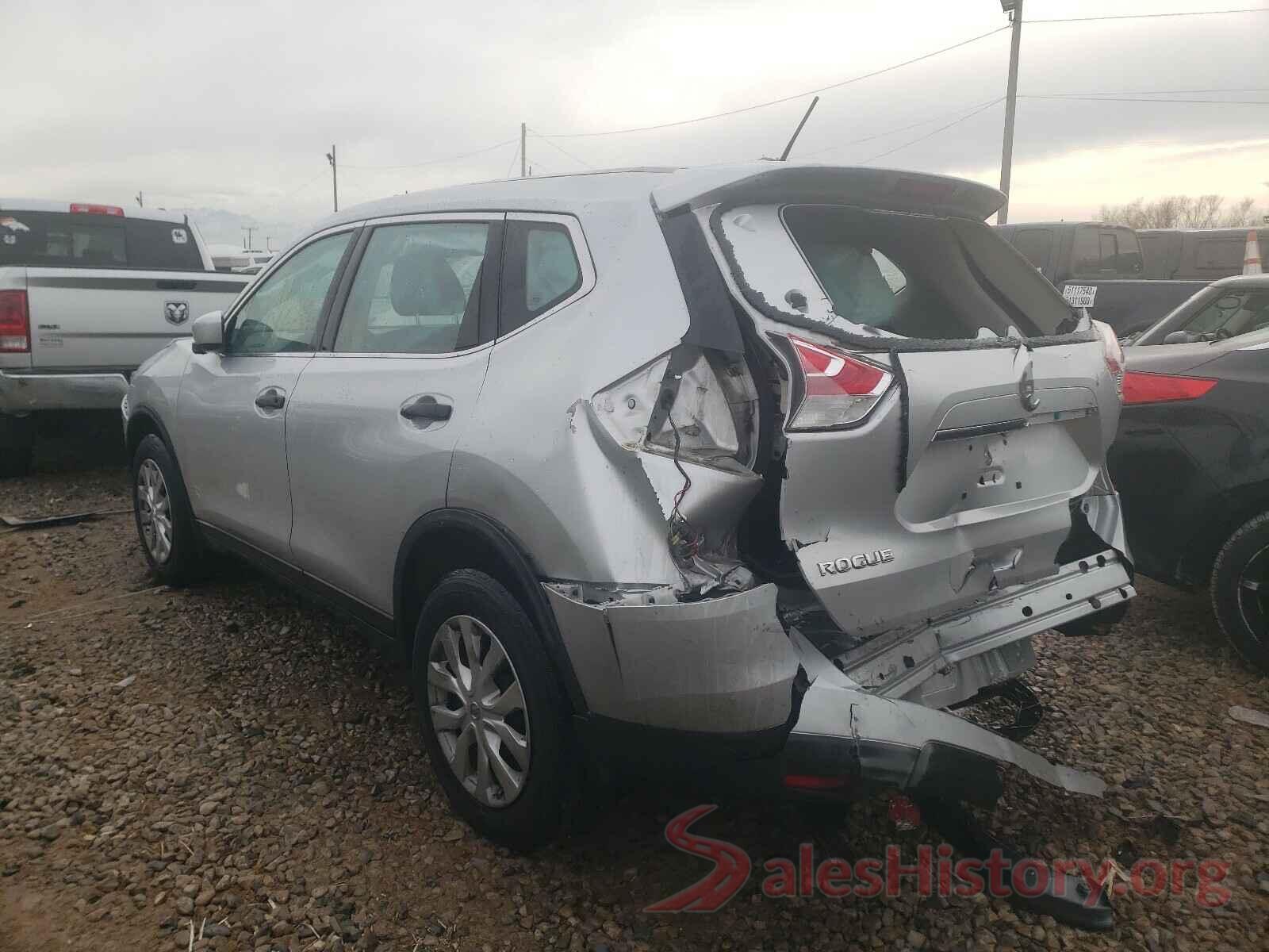 KNMAT2MV4GP681617 2016 NISSAN ROGUE