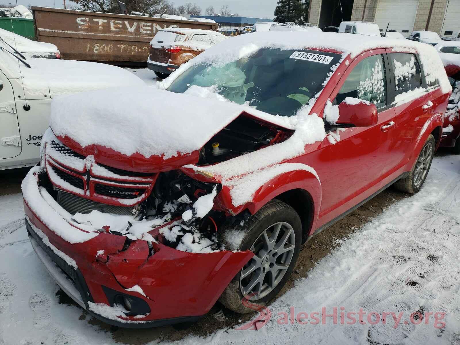 3C4PDDEG9KT759445 2019 DODGE JOURNEY