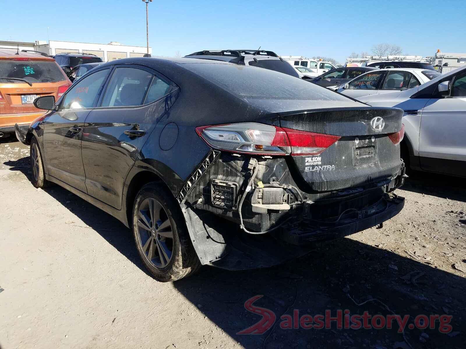 5NPD84LFXHH210735 2017 HYUNDAI ELANTRA