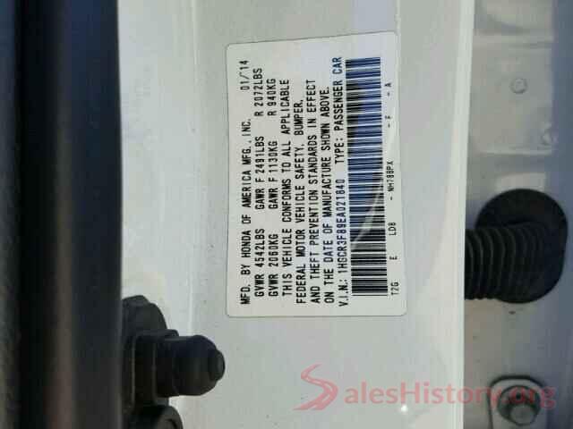 3N1AB7AP6HY263892 2014 HONDA ACCORD