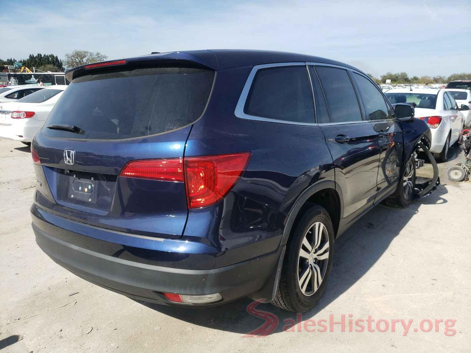 5FNYF5H55GB055070 2016 HONDA PILOT