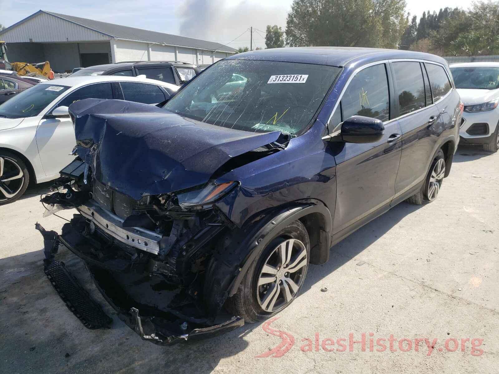 5FNYF5H55GB055070 2016 HONDA PILOT