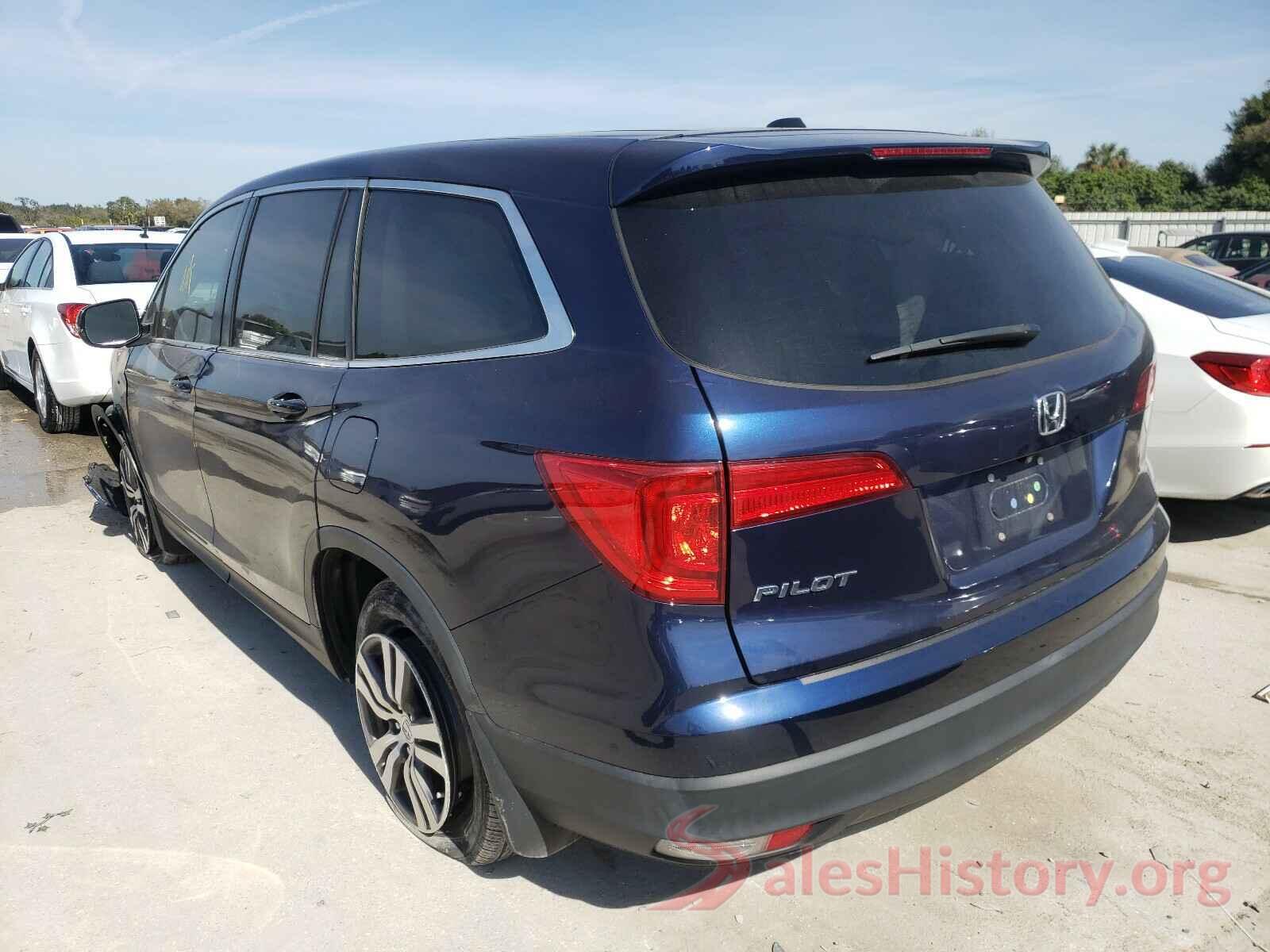 5FNYF5H55GB055070 2016 HONDA PILOT