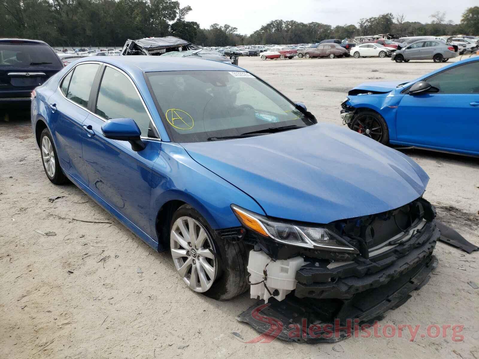 4T1B11HK8KU256539 2019 TOYOTA CAMRY