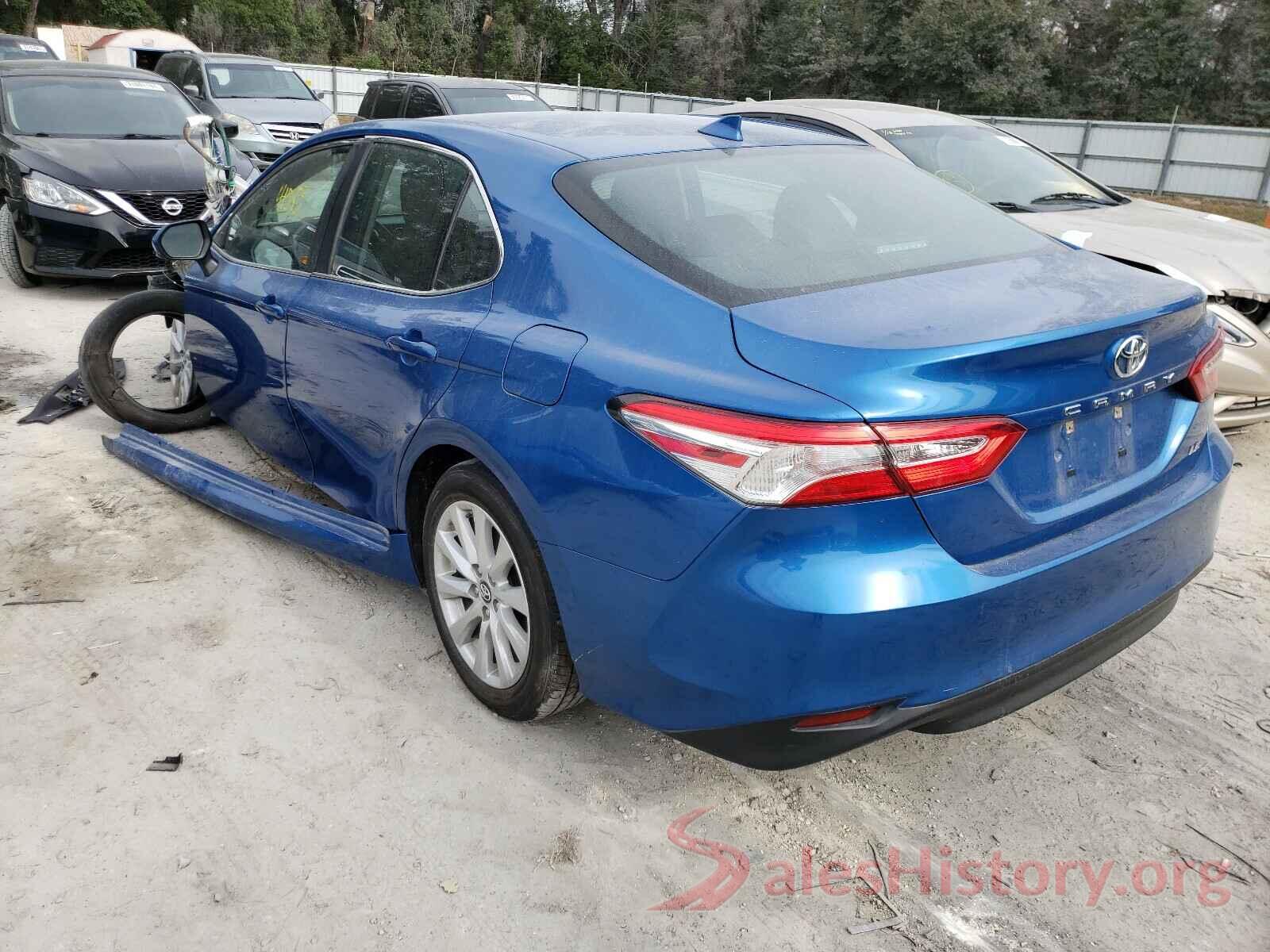 4T1B11HK8KU256539 2019 TOYOTA CAMRY