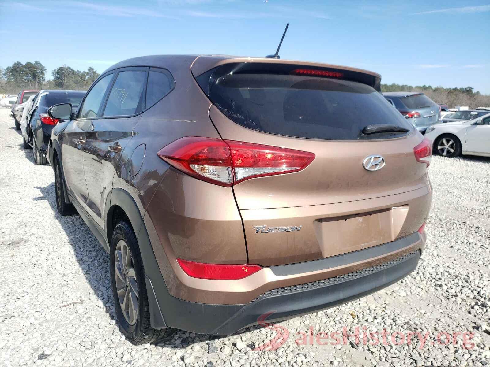 KM8J23A41GU239279 2016 HYUNDAI TUCSON