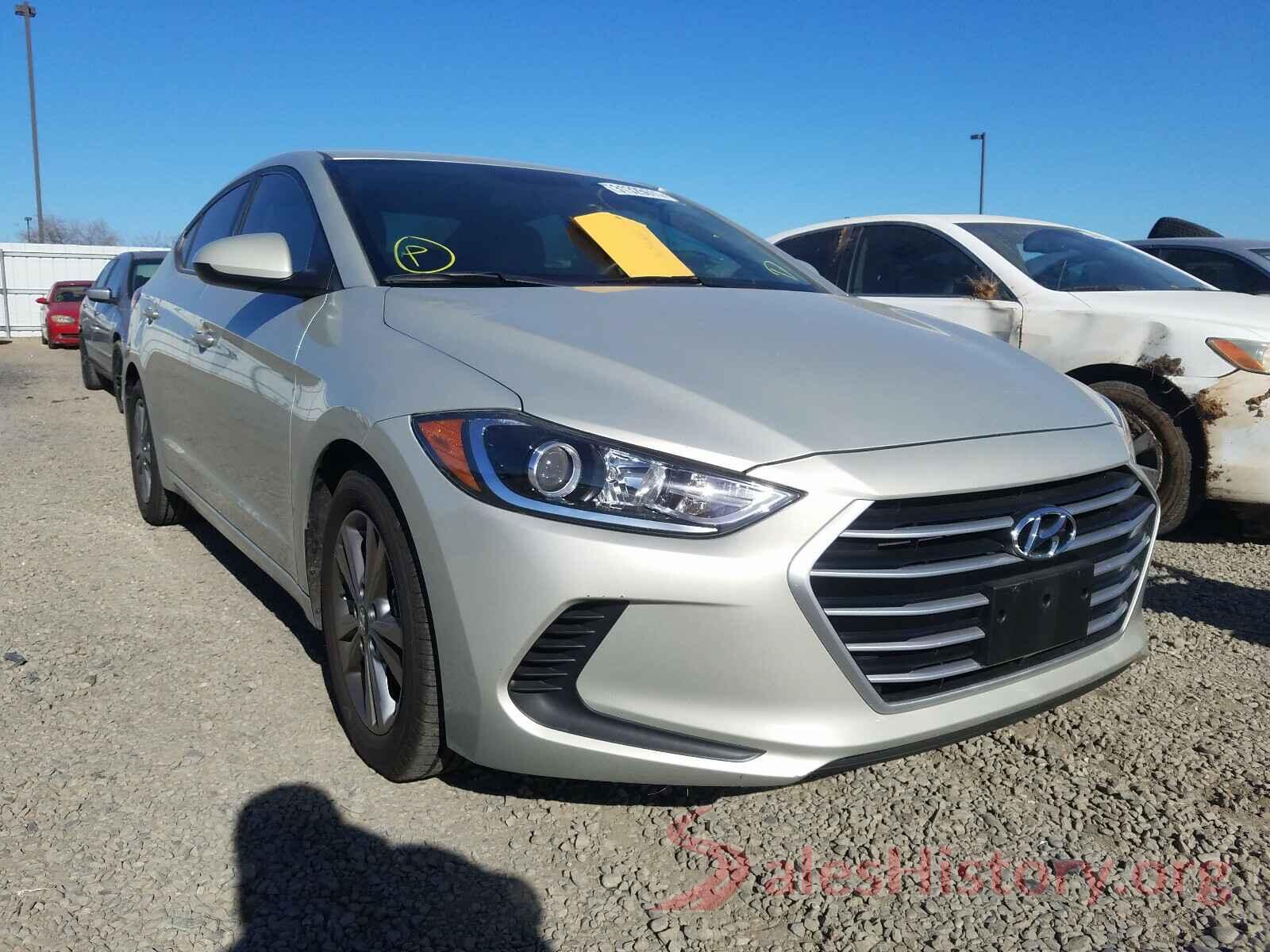 5NPD84LF0HH046203 2017 HYUNDAI ELANTRA