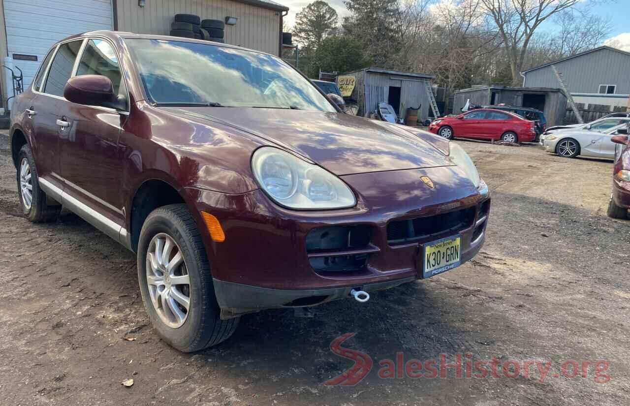 4T1BF1FKXHU655126 2004 PORSCHE CAYENNE