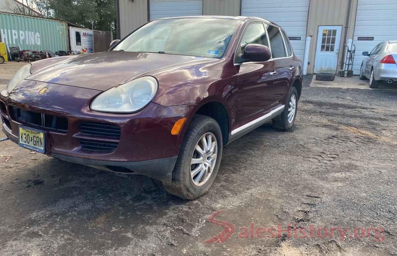 4T1BF1FKXHU655126 2004 PORSCHE CAYENNE