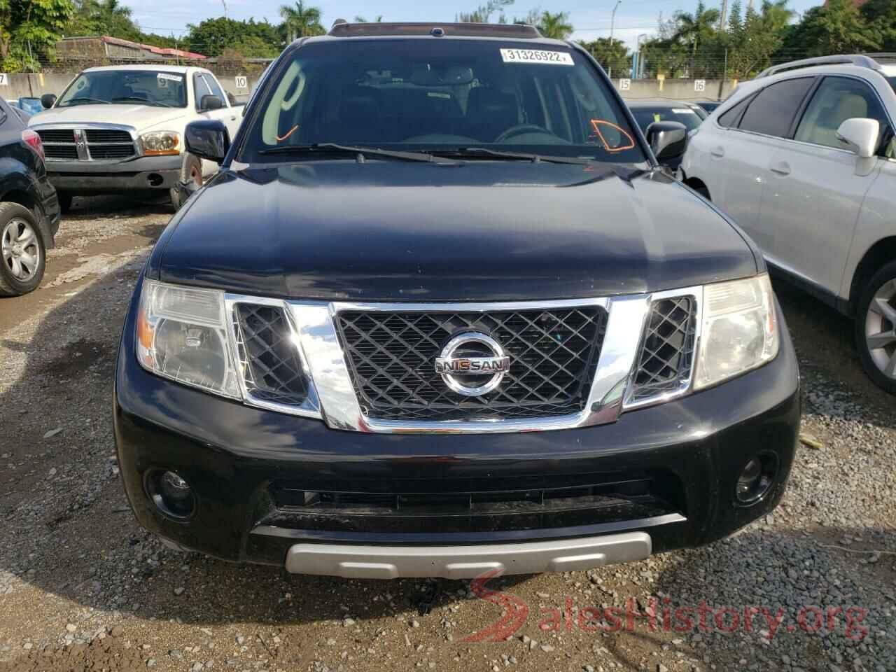 5N1AR1NB9CC629040 2012 NISSAN PATHFINDER