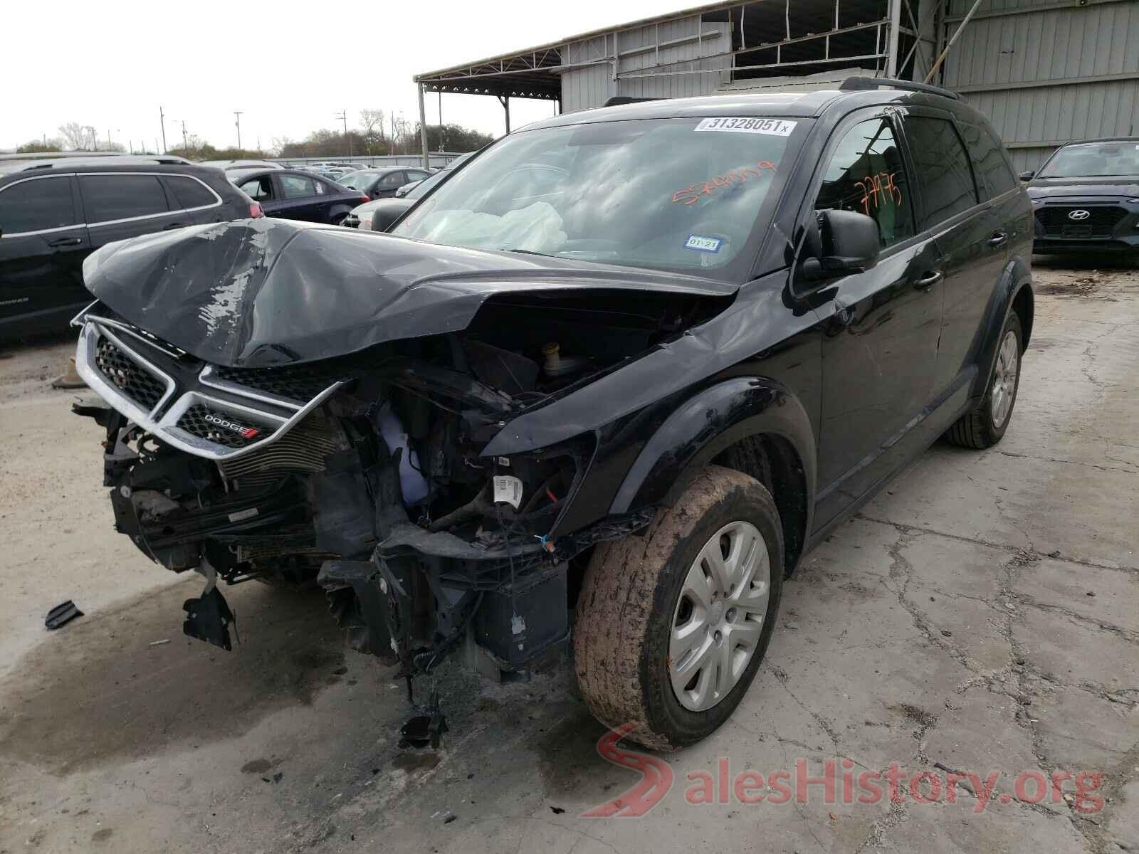 3C4PDCABXHT574009 2017 DODGE JOURNEY