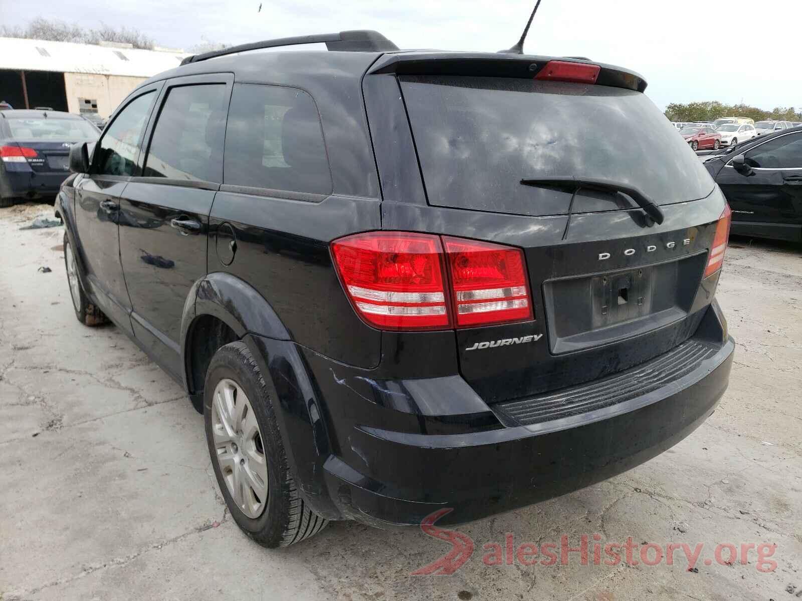 3C4PDCABXHT574009 2017 DODGE JOURNEY