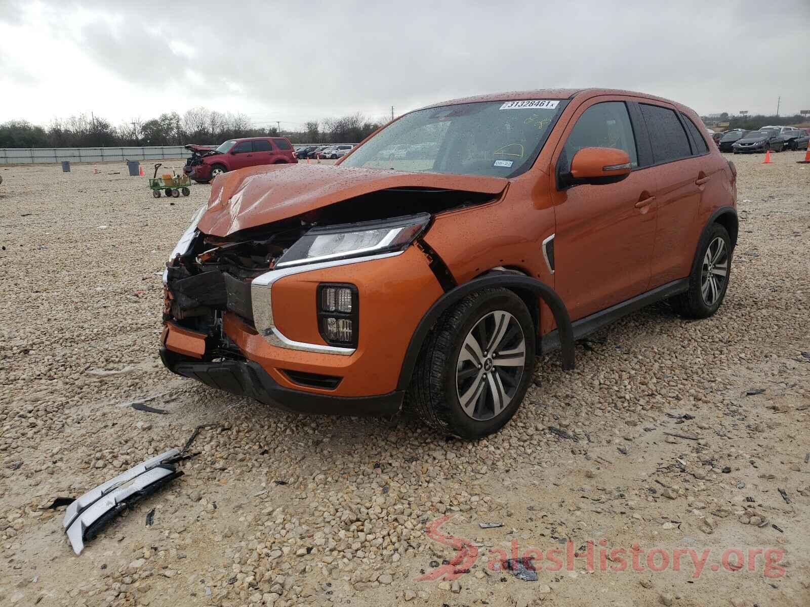 JA4AR3AU6LU001285 2020 MITSUBISHI OUTLANDER