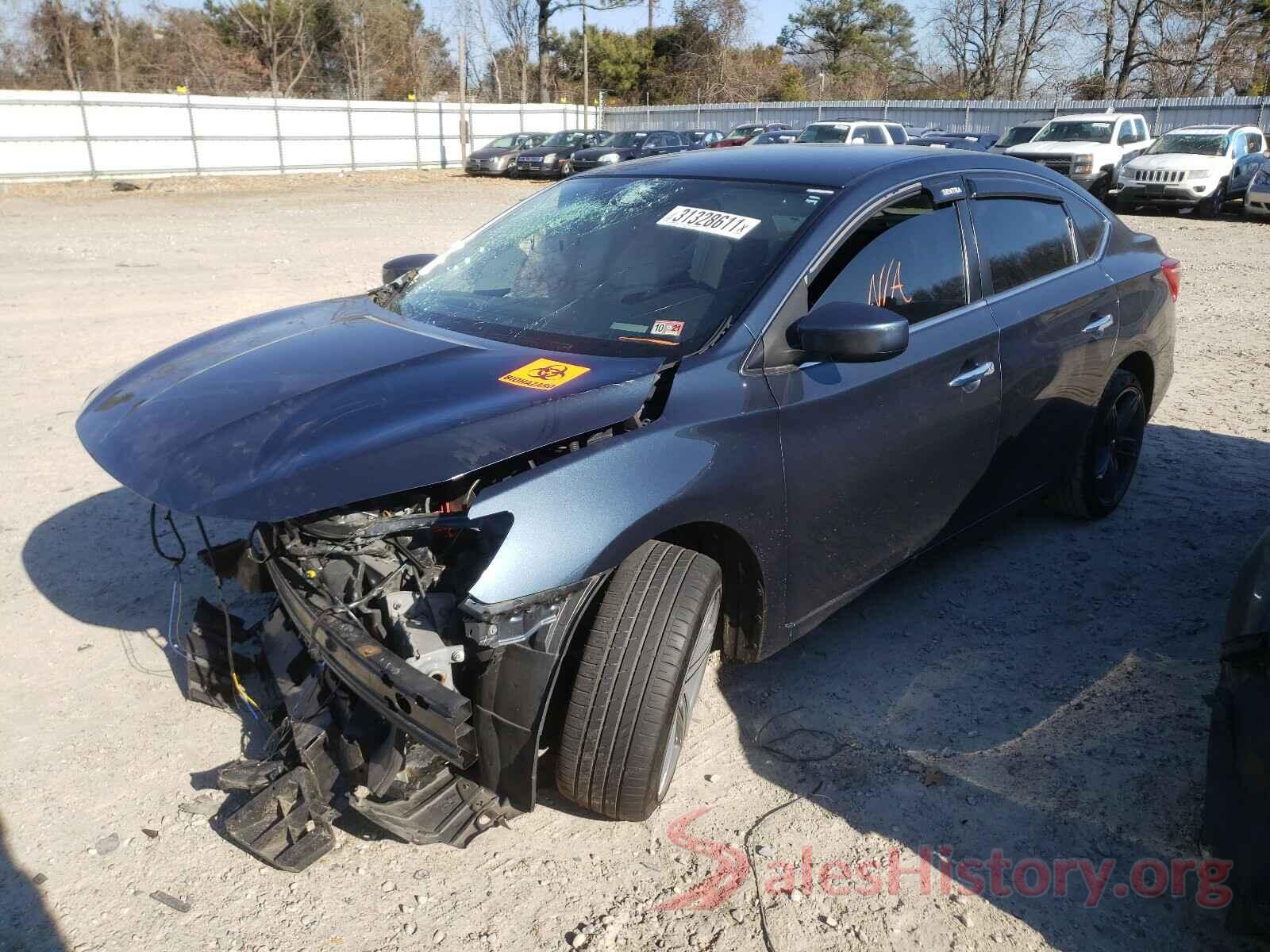 3N1AB7AP0HY309023 2017 NISSAN SENTRA