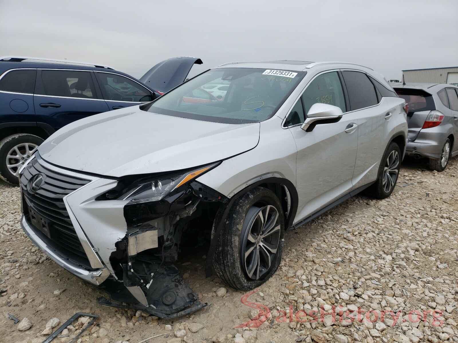 2T2ZZMCA0HC091034 2017 LEXUS RX350