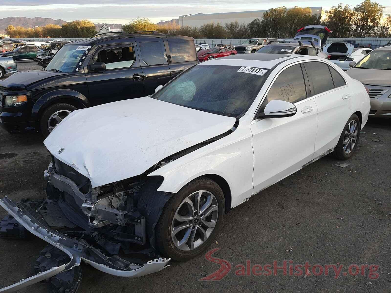 55SWF4JB6JU238162 2018 MERCEDES-BENZ C CLASS