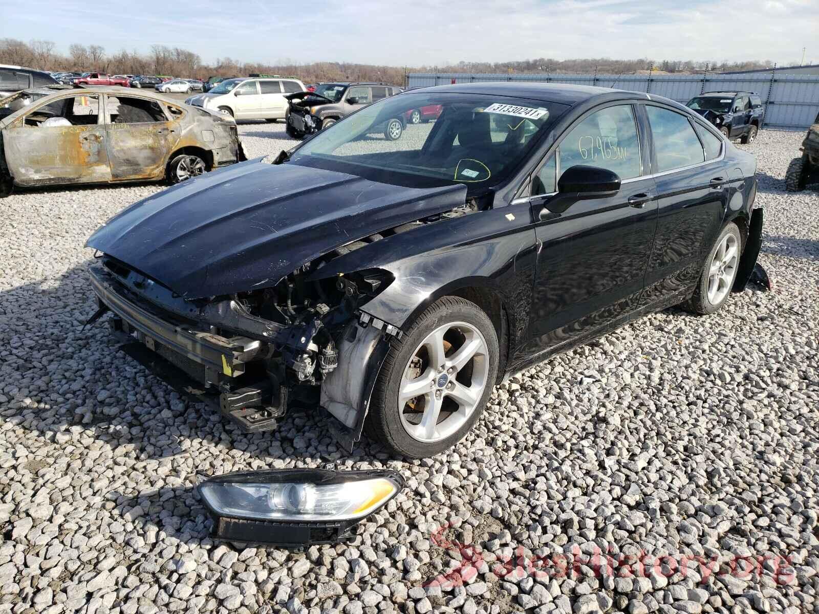 3FA6P0G79GR280297 2016 FORD FUSION