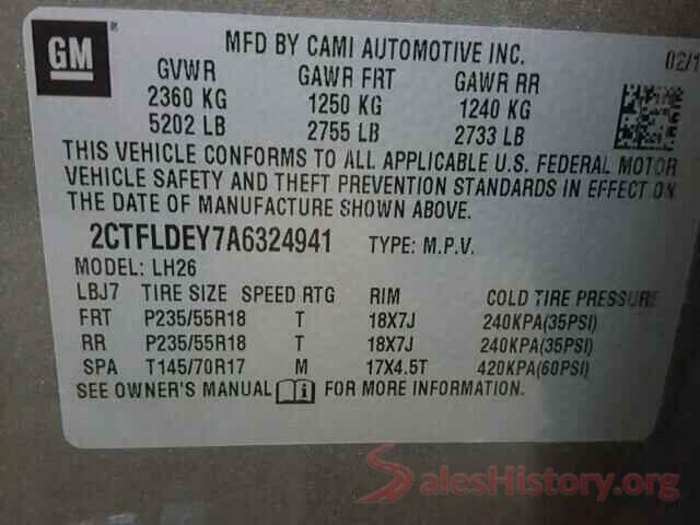 4T1G11AK7MU573599 2010 GMC TERRAIN