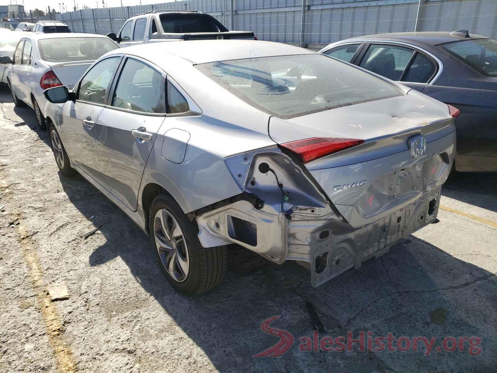 2HGFC2F67KH501542 2019 HONDA CIVIC