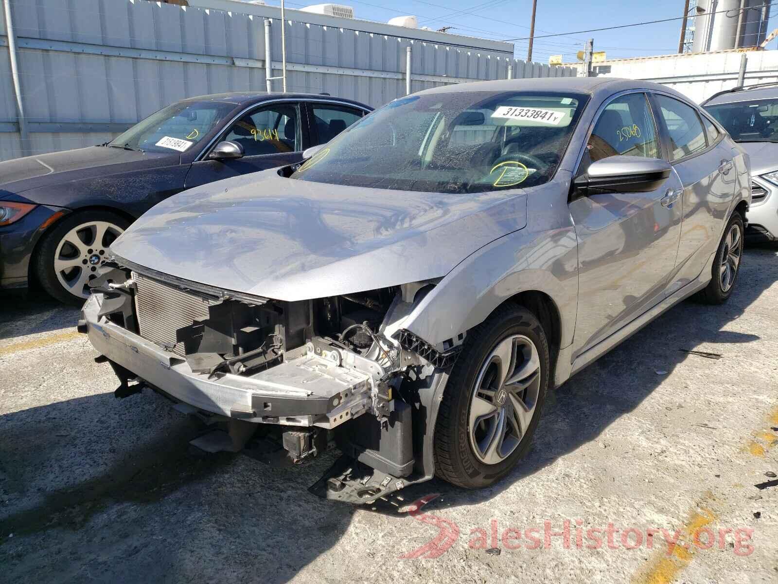 2HGFC2F67KH501542 2019 HONDA CIVIC