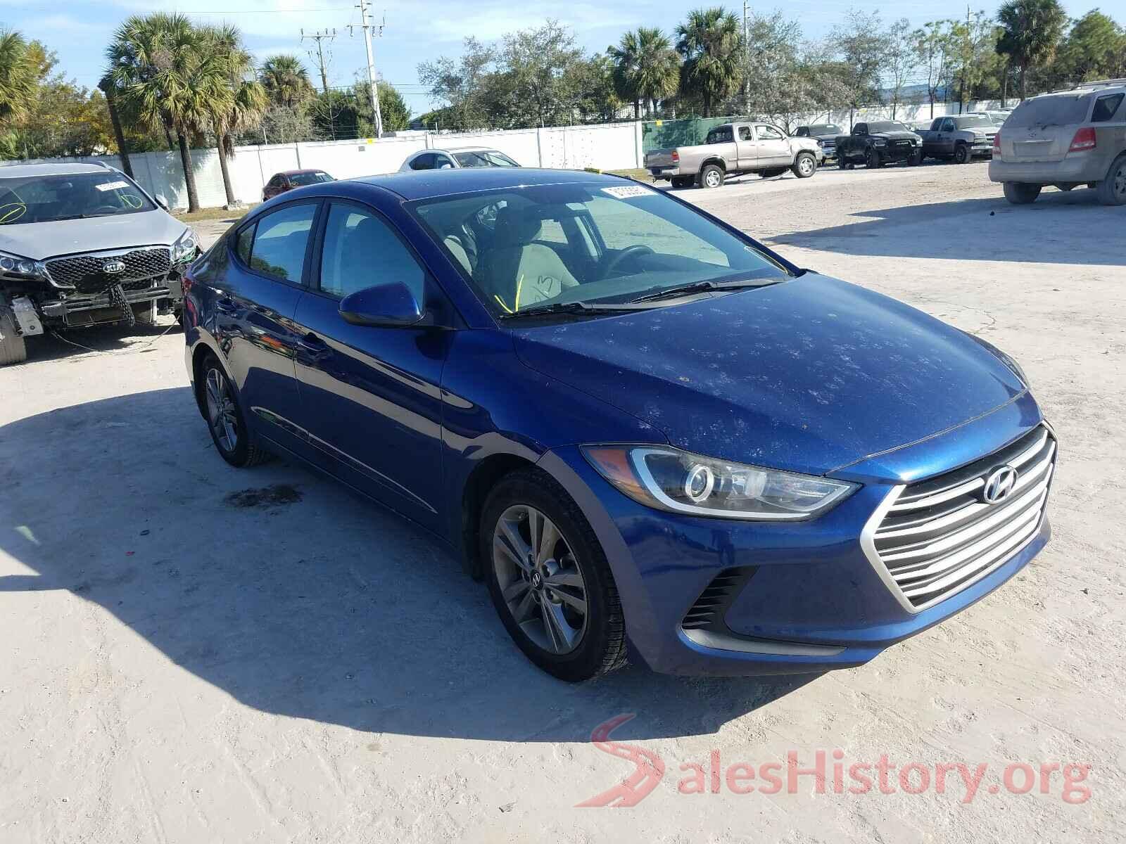 5NPD84LF7HH150560 2017 HYUNDAI ELANTRA