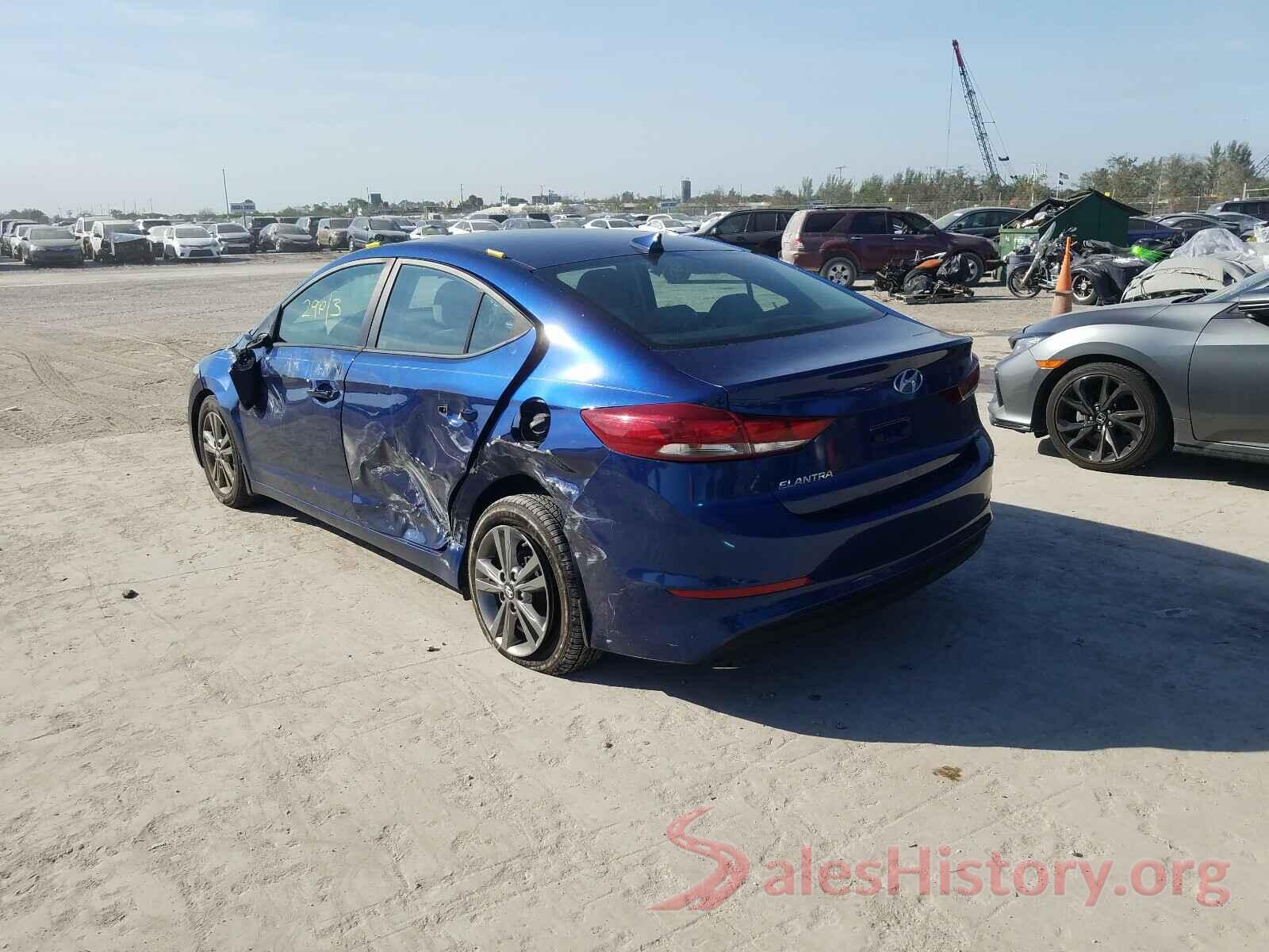 5NPD84LF7HH150560 2017 HYUNDAI ELANTRA