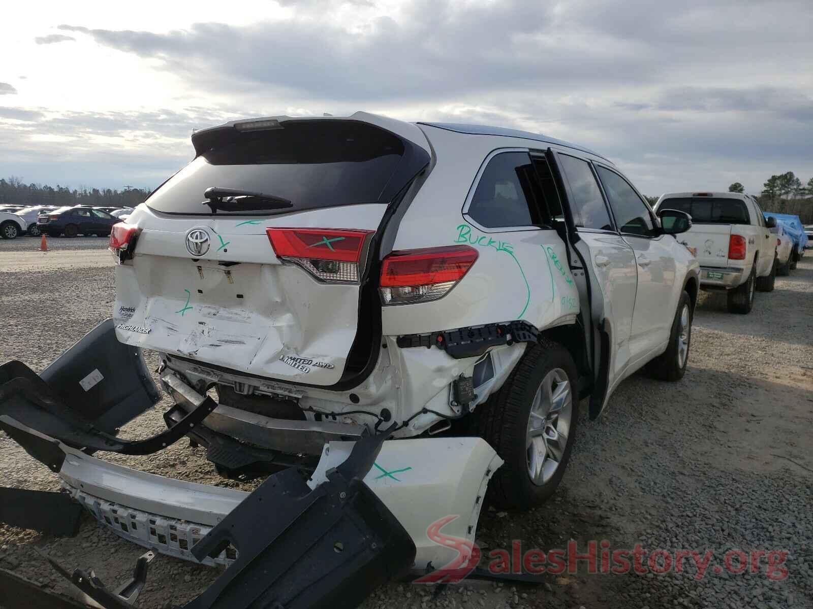 5TDDZRFH1JS910912 2018 TOYOTA HIGHLANDER