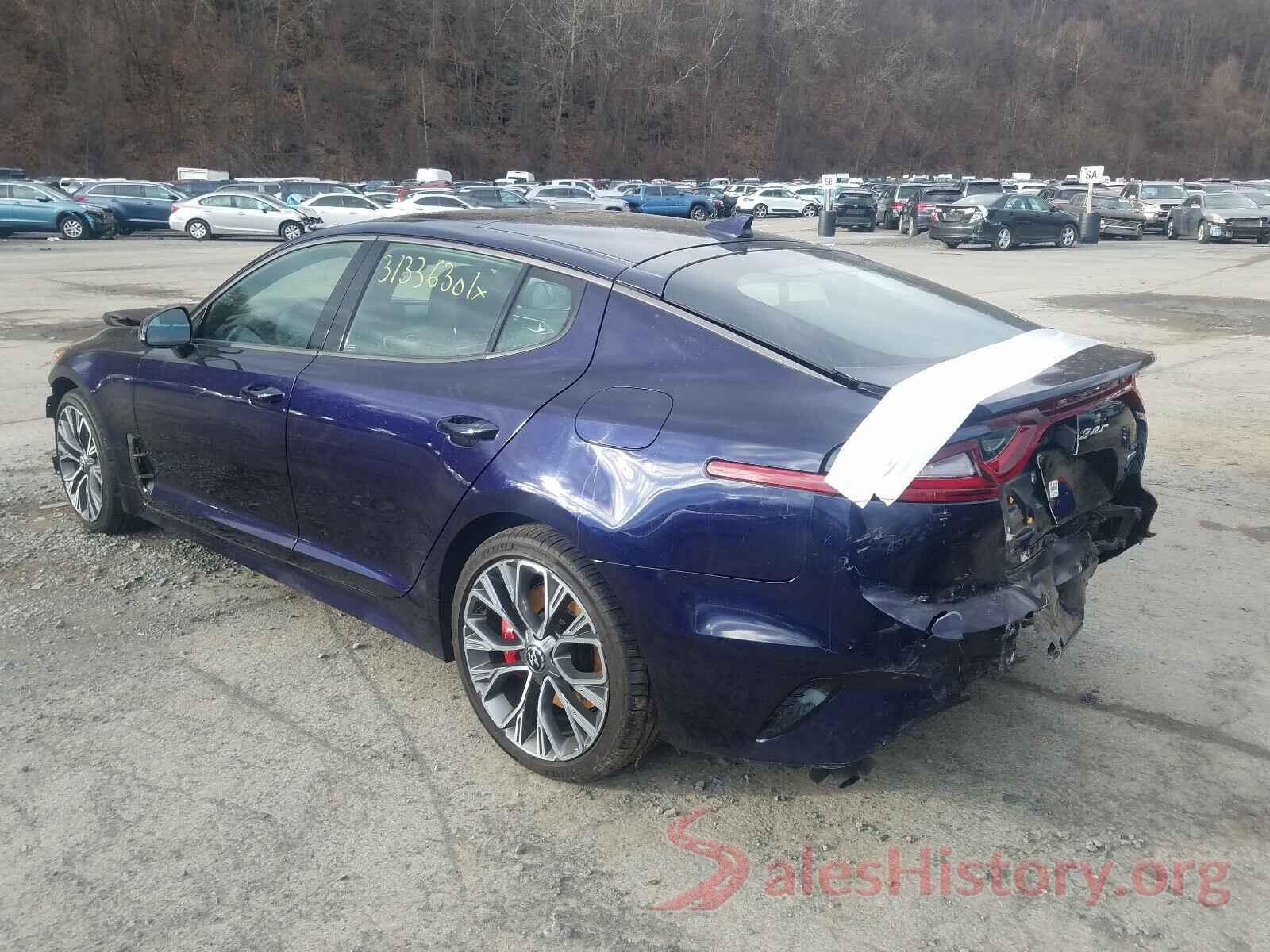 KNAE35LC8L6085457 2020 KIA STINGER