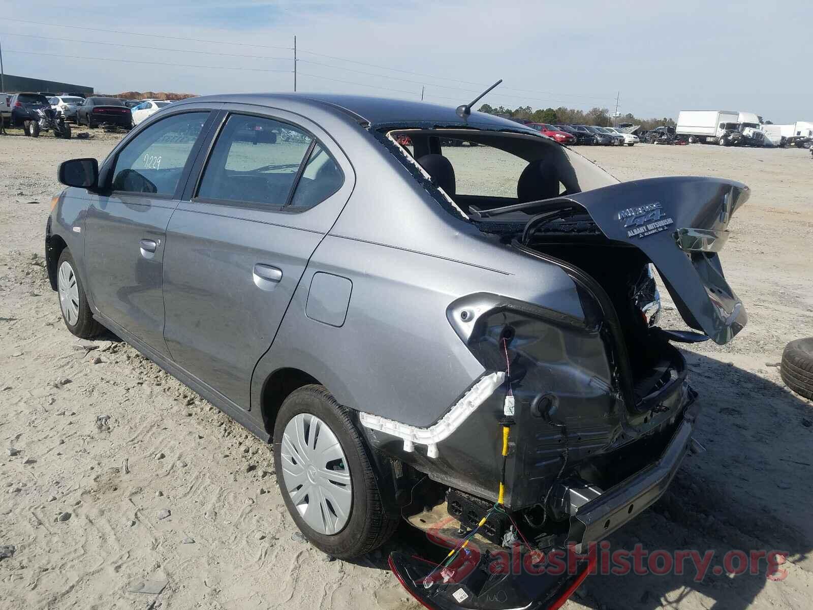 ML32F3FJ5LHF03575 2020 MITSUBISHI MIRAGE